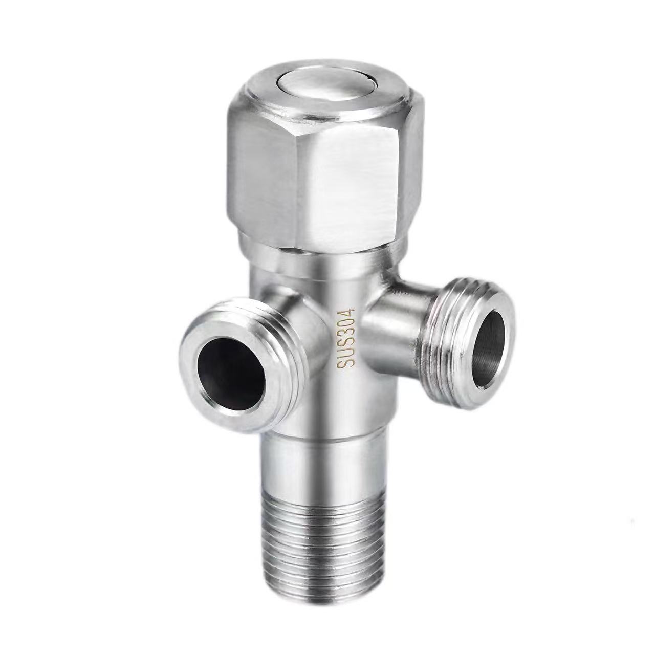 90° Waya Zane Hannun Hannu Uku Valve