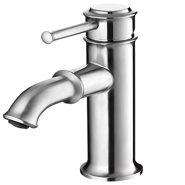 Bamboo-Haɗin Gwiwa Guda Guda Mai Zafi Da Ruwan Sanyi Faucet