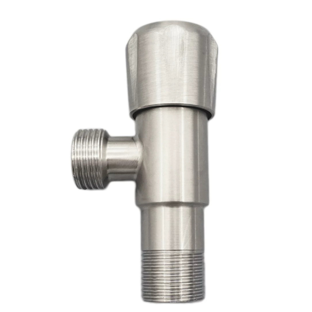 Bakin Karfe Bakin Karfe Na Duniya Mai Wuta Da Ruwan Sanyi Inlet Valve