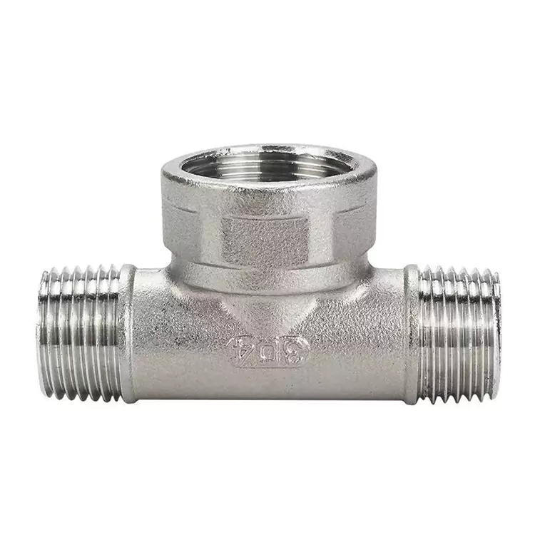 DN15-DN100 BSP Bakin Karfe Matsakaici-Babban Bututu Tee