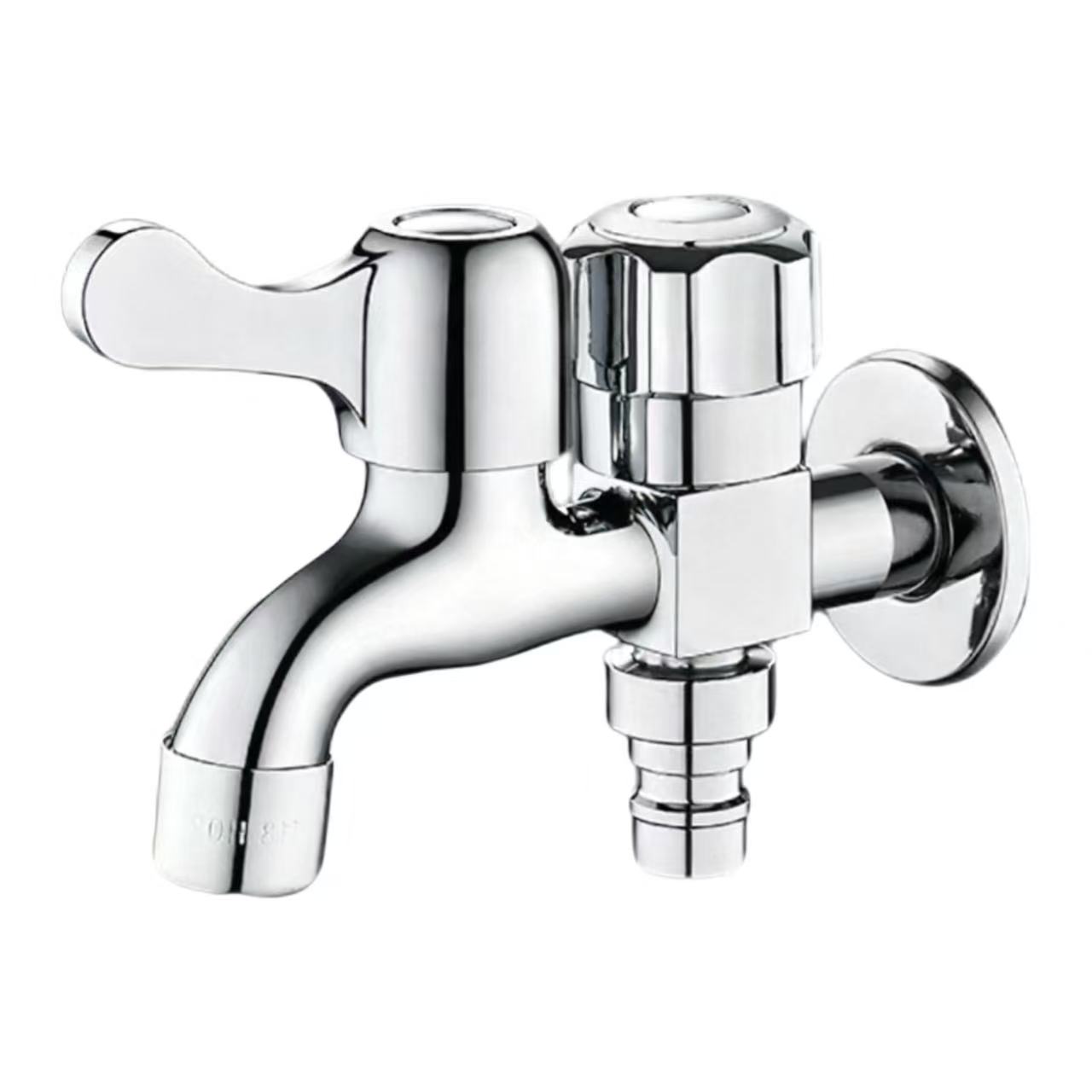 Faucet ɗin Wanki Dual-Control Dual-Outlet Machine