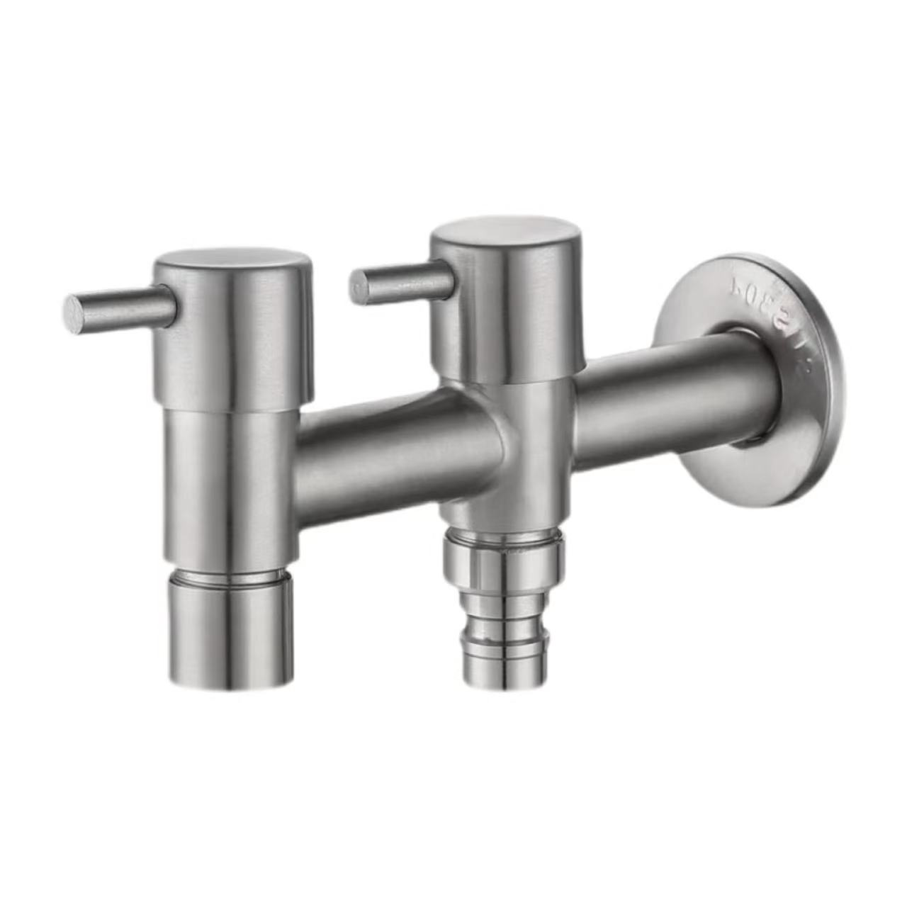 Injin Dual-Injiniya Mai Haɓakawa Dual-Outlet Faucet