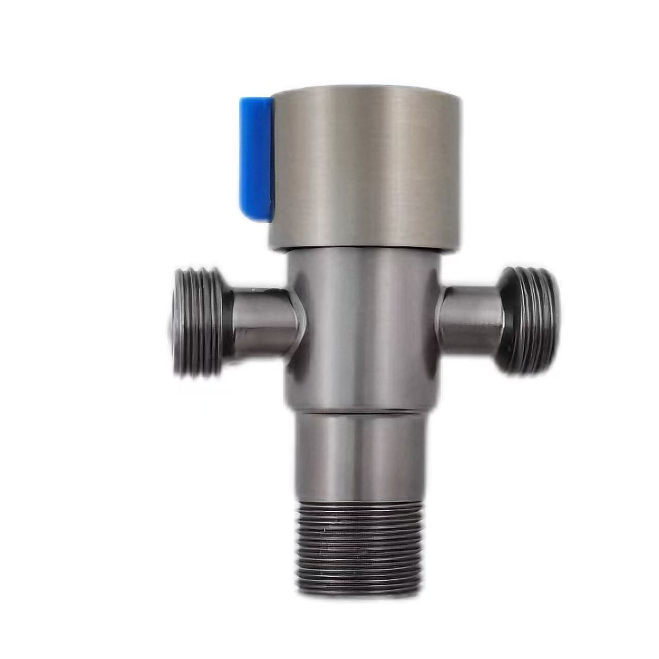 Gun Grey Single-Control Inlet Angle Weter Valve