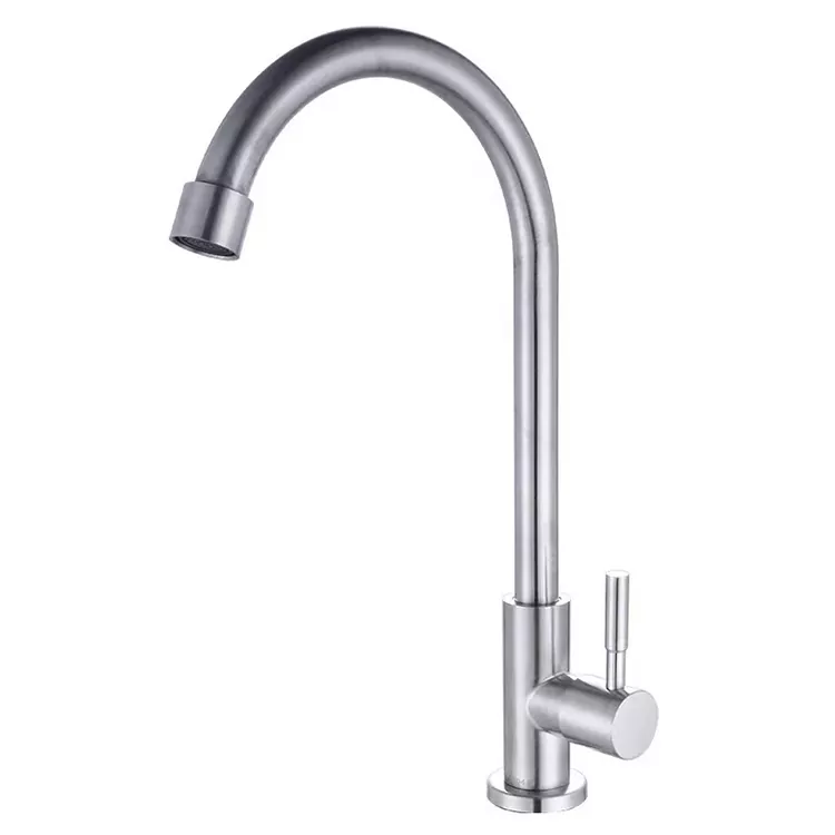 Kitchen Sink Single Cold Water Bututu Ƙananan Lanƙwasa