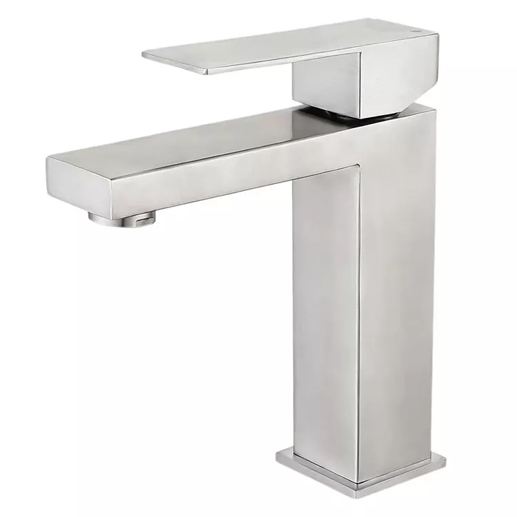 Mafi qarancin Geometric Hot And Cold Basin Faucet
