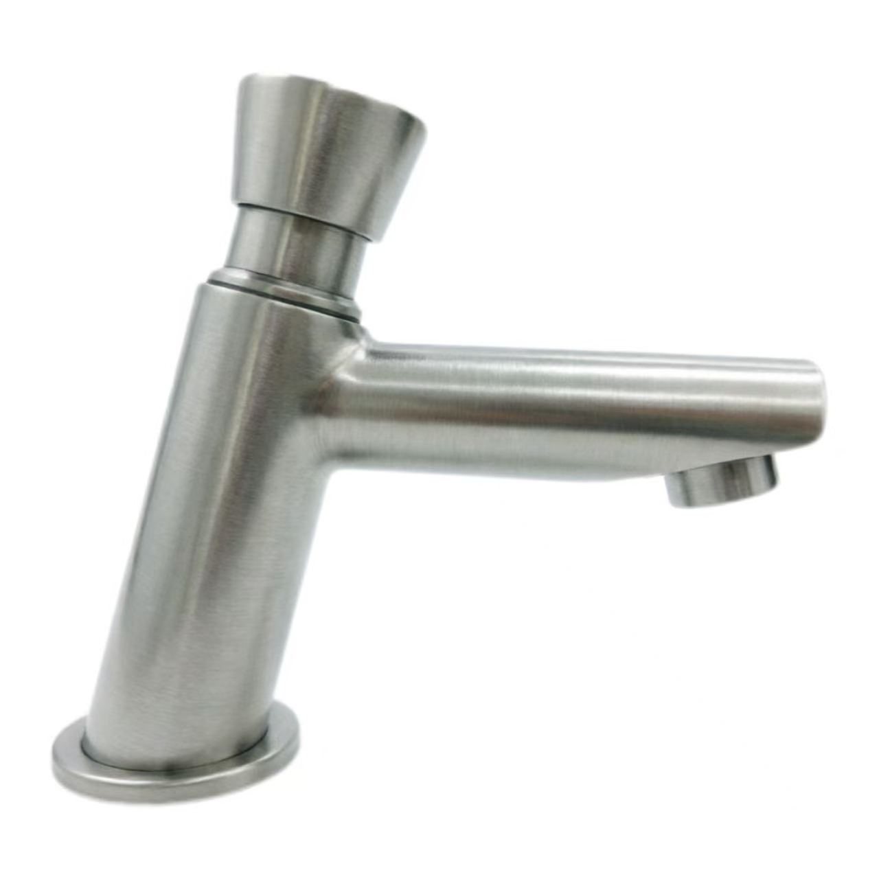 Tushen-Button Basin Faucet Mai Sanyi Daya