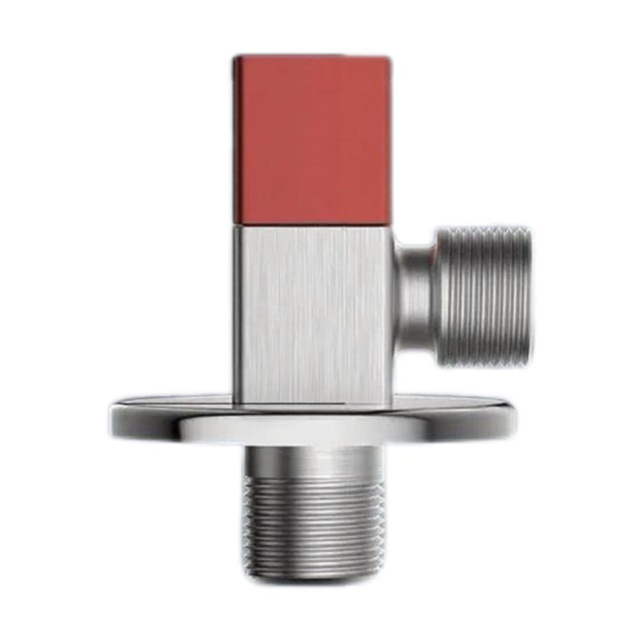 Lamban Ja da shuɗi na Square Handle Water Heater Toilet Inlet Angle Valve Lamban Ja da shuɗi na Square Handle Water Heater Toilet Inlet Angle Valve