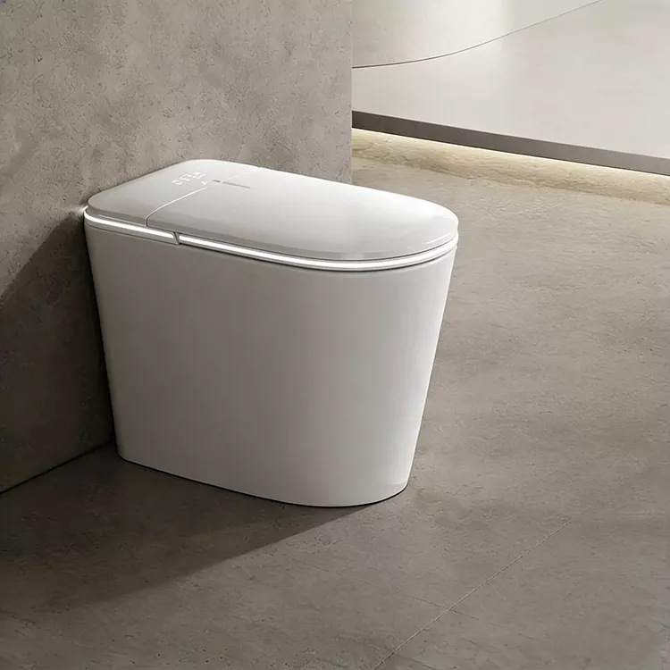 Smart Toilet Tare da Murfin Juya Radar Ba tare da Iyakancin Ruwa ba