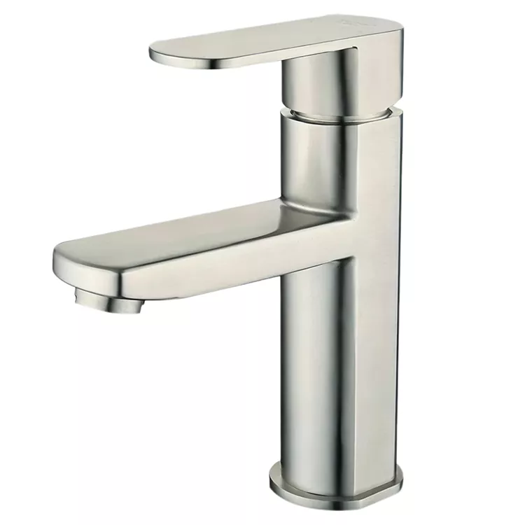 Square Column Zagaye Jikin Jiki Mai zafi Da Sanyi Faucet