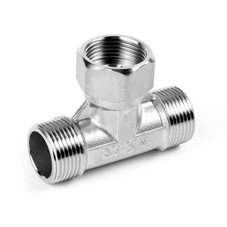 Bakin Karfe Swivel Namiji-Mace-Mace Bututu Tee