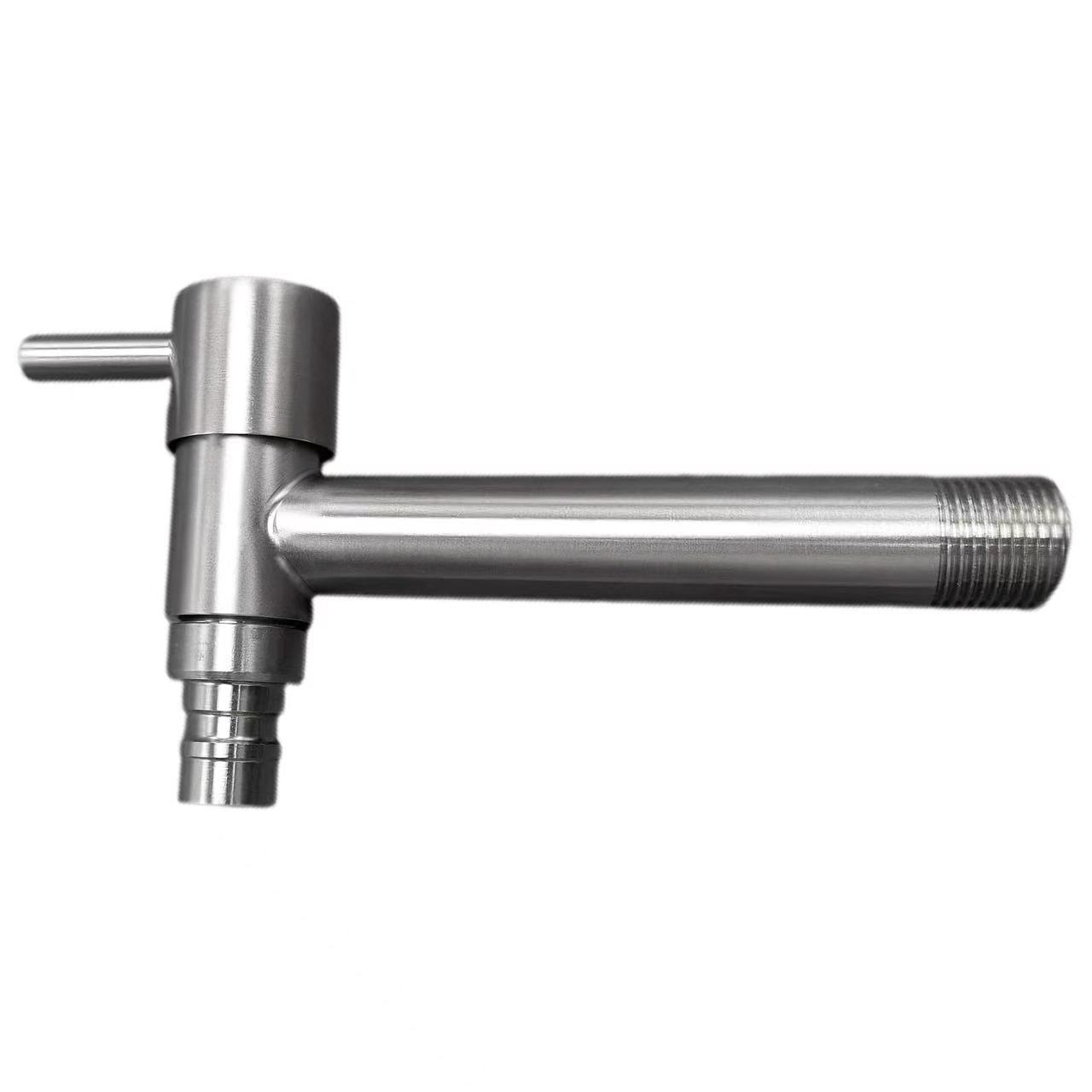 T-Siffar Saurin Buɗe Bakin Karfe Faucet