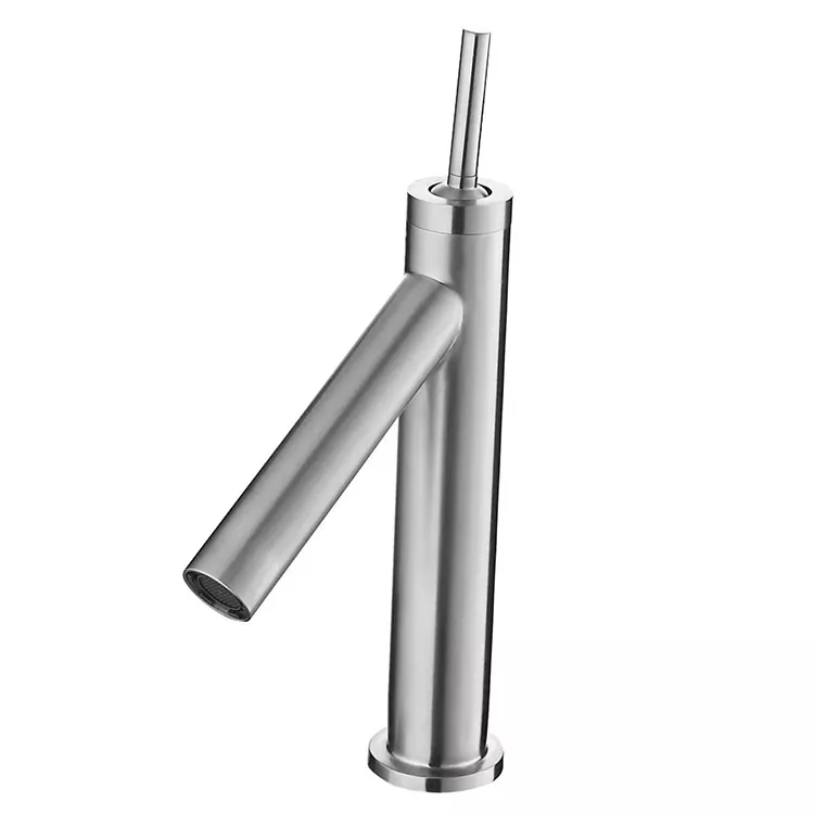 Babban Handle Cylindrical Hot And Cold Basin Faucet
